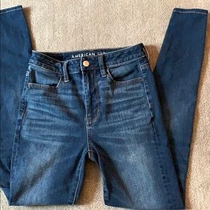 American Eagle Super hi-rise jegging